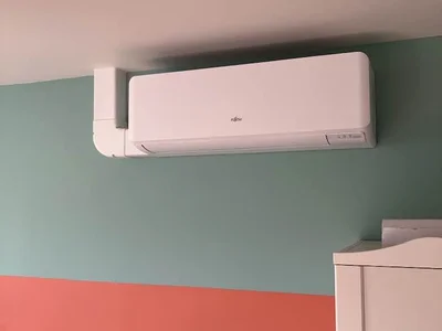 Warmtepomp slaapkamer fujitsu